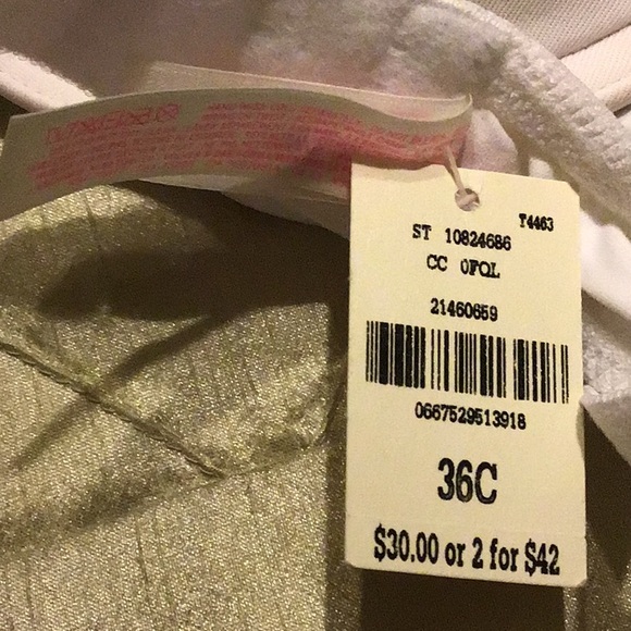 Set of two Victoria Pink bra push up size 36C - Picture 2 of 5